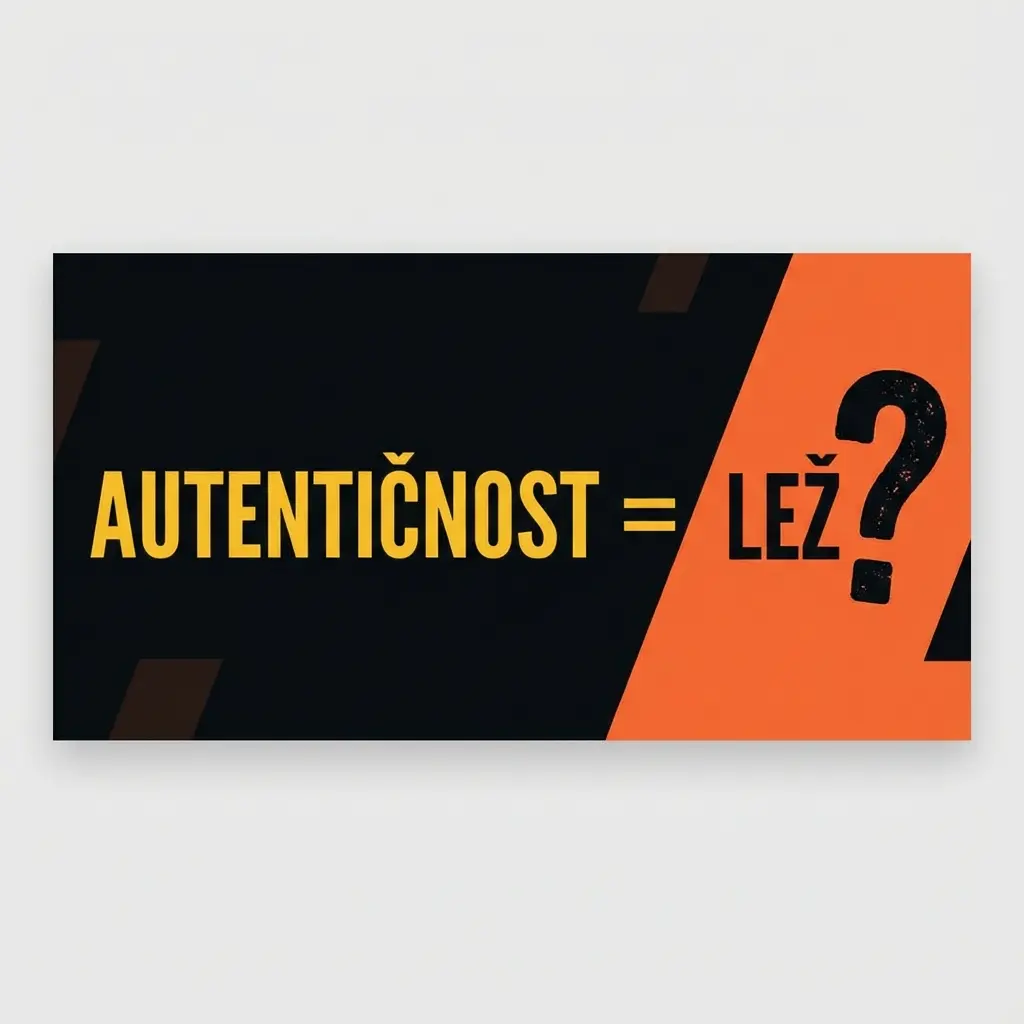 Autentičnost: nejnovější marketingová lež roku 2026