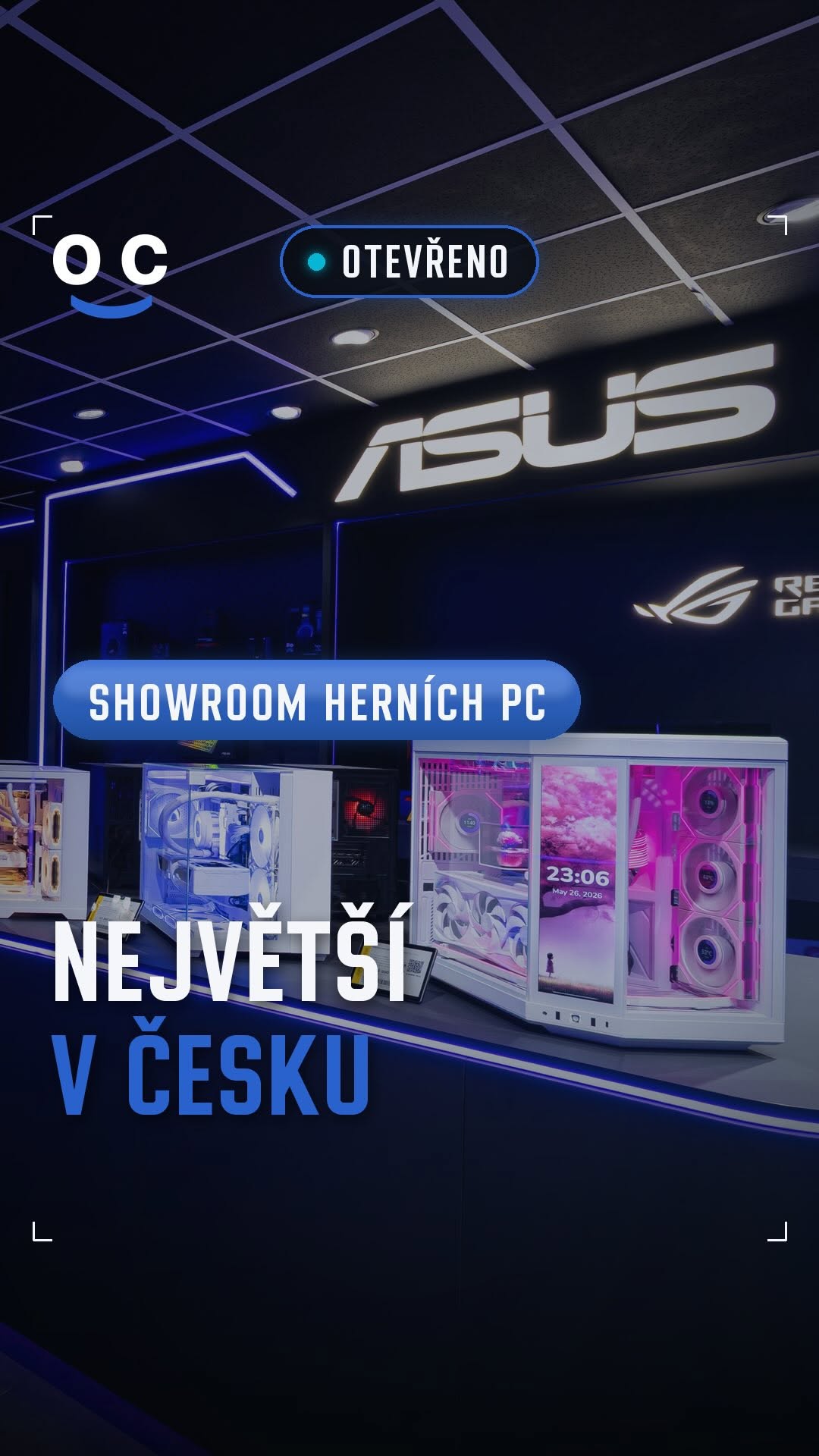HelloComp - největší herní showroom v ČR